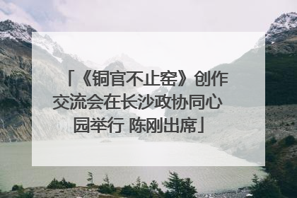 《铜官不止窑》创作交流会在长沙政协同心园举行 陈刚出席
