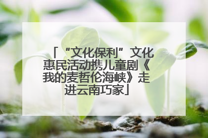 “文化保利”文化惠民活动携儿童剧《我的麦哲伦海峡》走进云南巧家