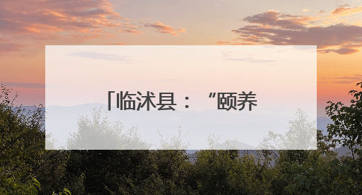 临沭县：“颐养工程”绘就老党员幸福养老新画卷