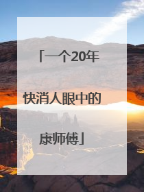 一个20年快消人眼中的康师傅