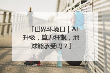 世界环境日｜AI升级，算力狂飙，地球能承受吗？