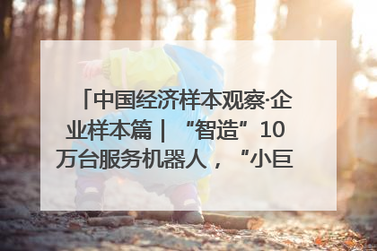 中国经济样本观察·企业样本篇｜“智造”10万台服务机器人，“小巨人”擎朗有大梦想