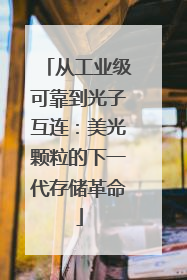 从工业级可靠到光子互连：美光颗粒的下一代存储革命