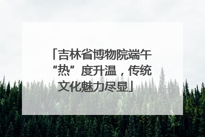 吉林省博物院端午“热”度升温，传统文化魅力尽显