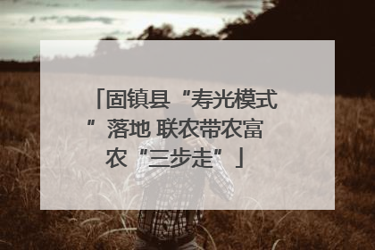 固镇县“寿光模式”落地 联农带农富农“三步走”