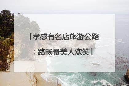 孝感有名店旅游公路：路畅景美人欢笑