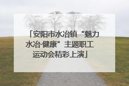 安阳市水冶镇“魅力水冶·健康”主题职工运动会精彩上演