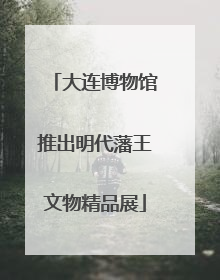 大连博物馆推出明代藩王文物精品展