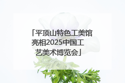 平顶山特色工美馆亮相2025中国工艺美术博览会