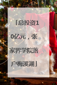 总投资10亿元，张家界学院落户梅溪湖