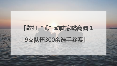 散打“武”动陆家嘴商圈 19支队伍300余选手参赛