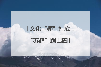 文化“梗”打底，“苏超”踢出圈