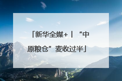 新华全媒+丨“中原粮仓”麦收过半