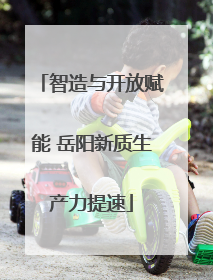 智造与开放赋能 岳阳新质生产力提速