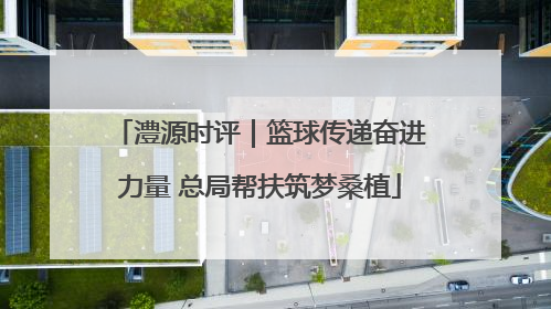 澧源时评｜篮球传递奋进力量 总局帮扶筑梦桑植