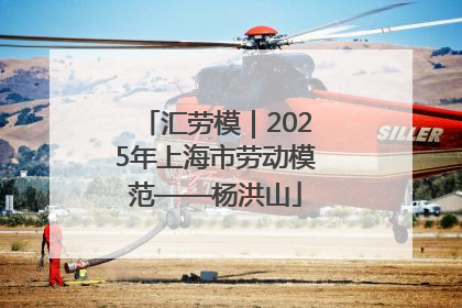 汇劳模｜2025年上海市劳动模范——杨洪山