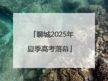 聊城2025年夏季高考落幕