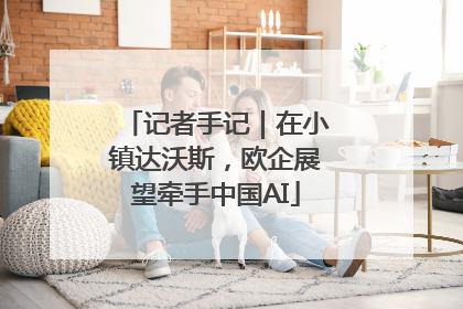 记者手记｜在小镇达沃斯，欧企展望牵手中国AI