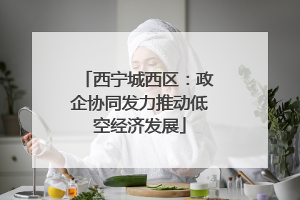 西宁城西区：政企协同发力推动低空经济发展