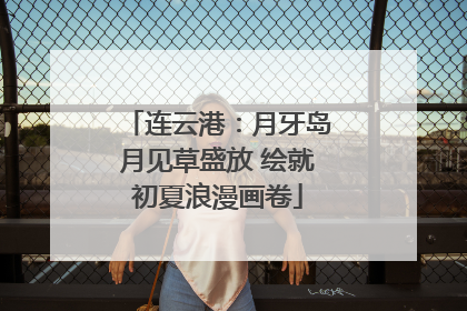 连云港：月牙岛月见草盛放 绘就初夏浪漫画卷