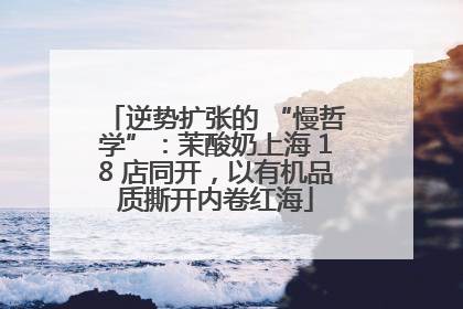 逆势扩张的 “慢哲学”：茉酸奶上海 18 店同开，以有机品质撕开内卷红海