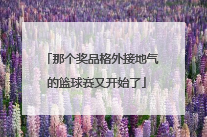那个奖品格外接地气的篮球赛又开始了