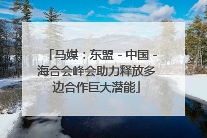马媒：东盟－中国－海合会峰会助力释放多边合作巨大潜能