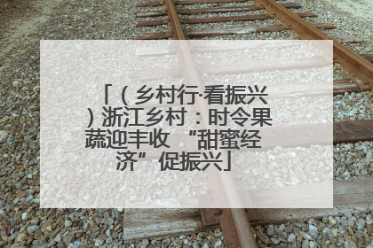 （乡村行·看振兴）浙江乡村：时令果蔬迎丰收 “甜蜜经济”促振兴